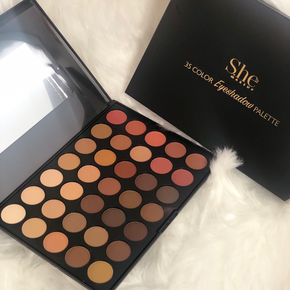 She Makeup Brand 35 color palette